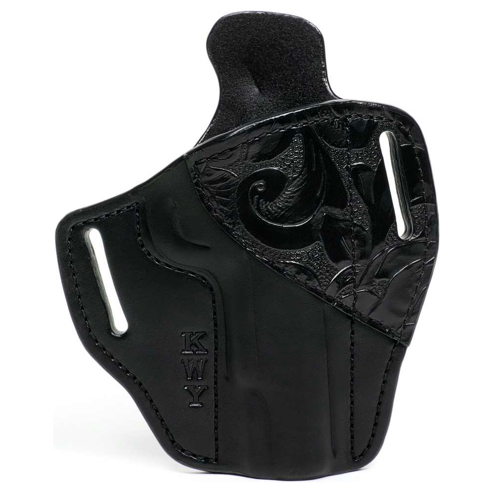 Right Hand Black Leather Gun Holster For Ruger Security-9 Compact