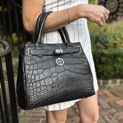 The "Marlo" Alligator Purse