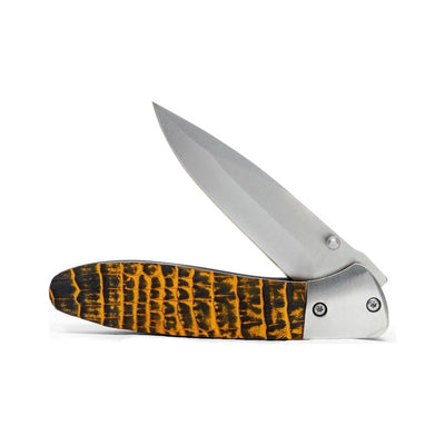 real alligator pocket knife