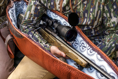 Custom Leather Rifle Case
