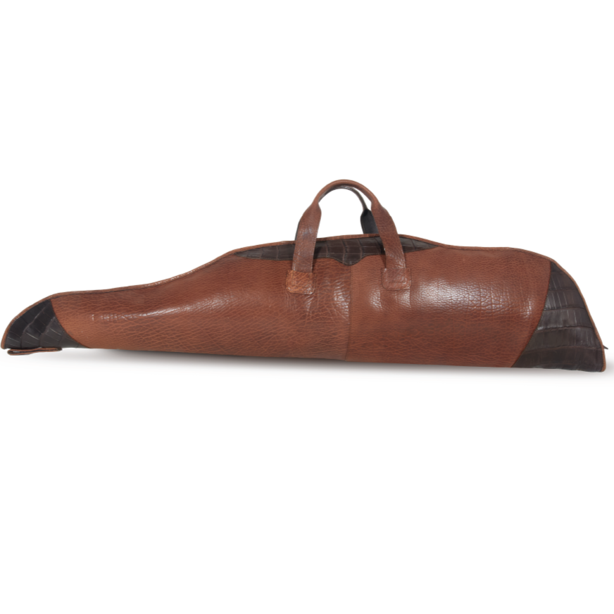 Real Leather Rifle Case