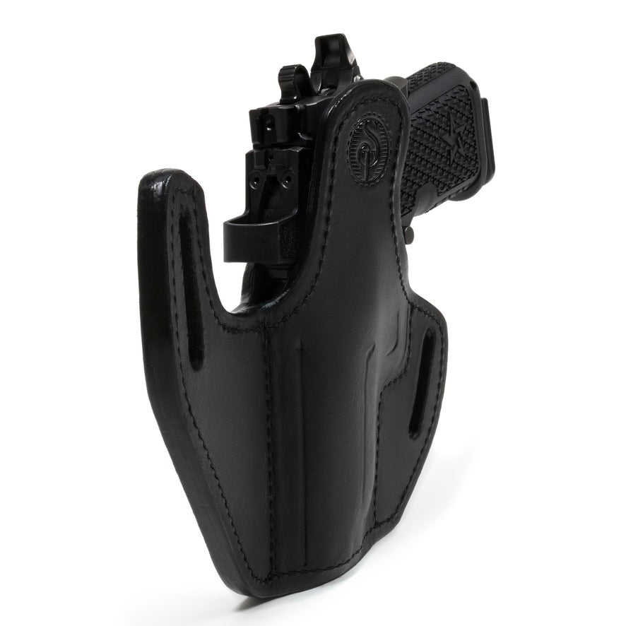 Black Leather Staccato CS holster