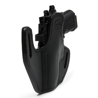 Black Leather Staccato CS holster