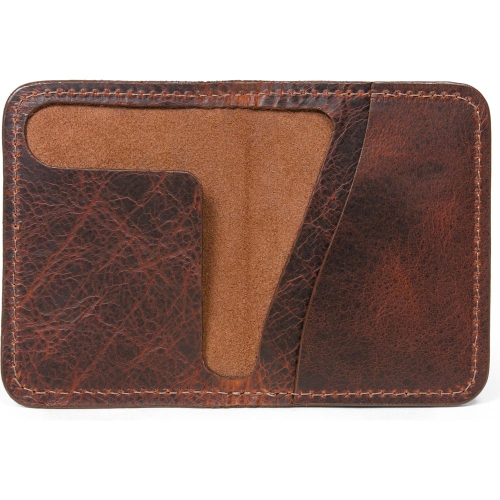 mens brown leather wallet