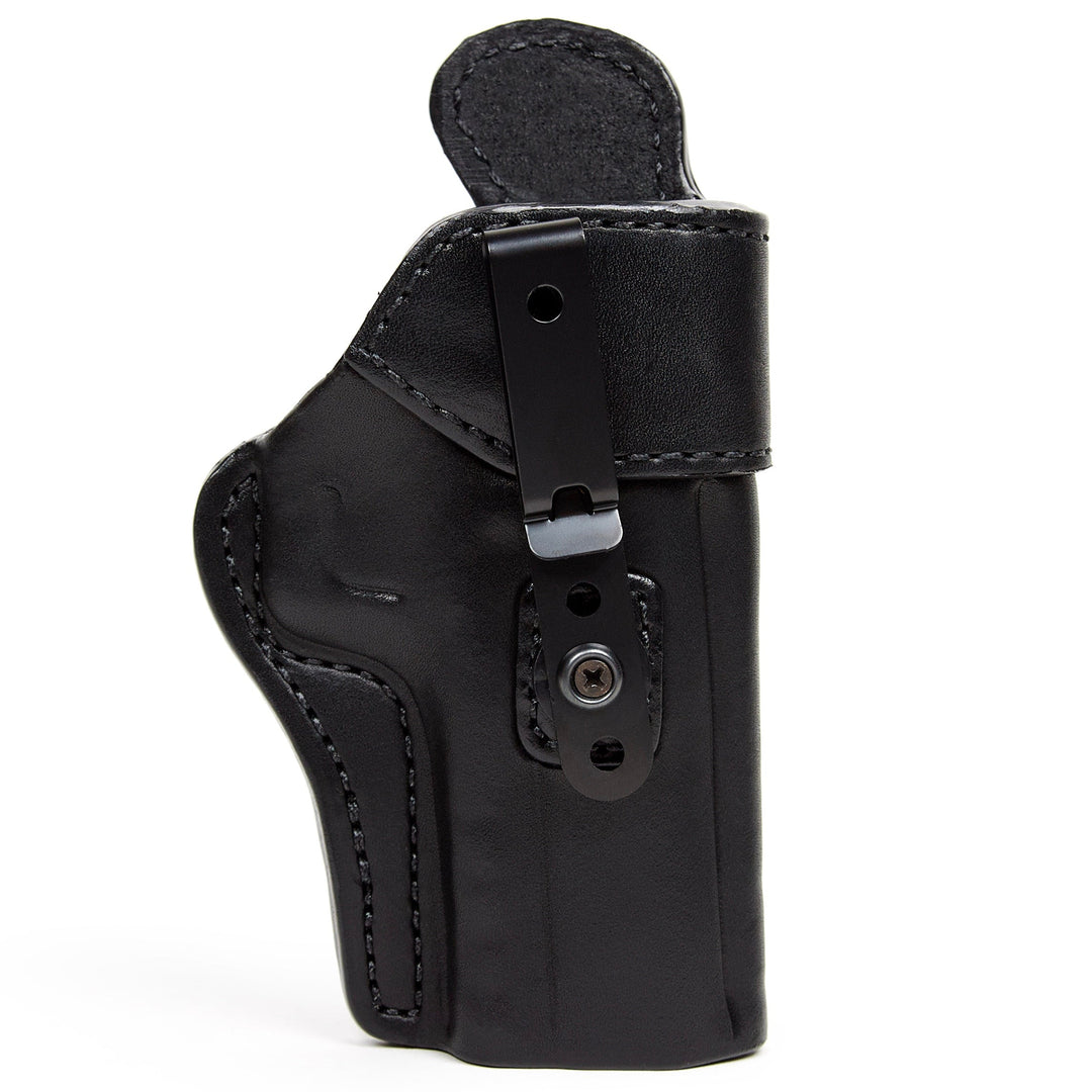 S&W Shield With Laser IWB Leather In Waistband Concealed Carry Holster