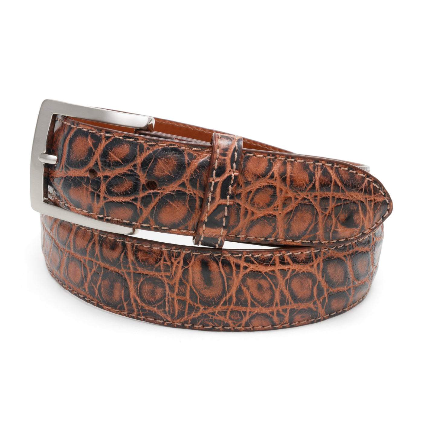 real mens alligator belt