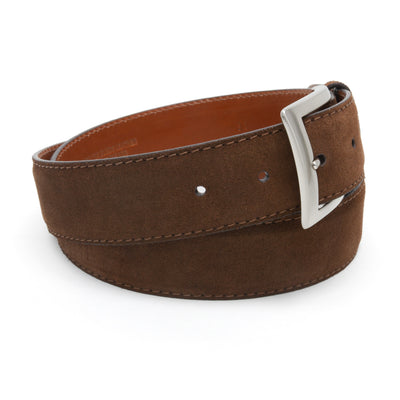 mens suede belt
