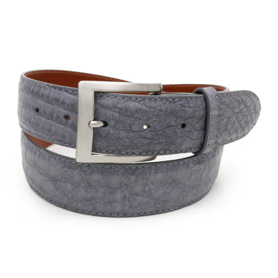 Gray Alligator Belt