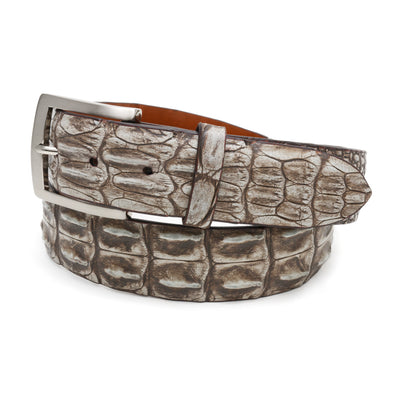 Mens Hornback Crocodile Belt