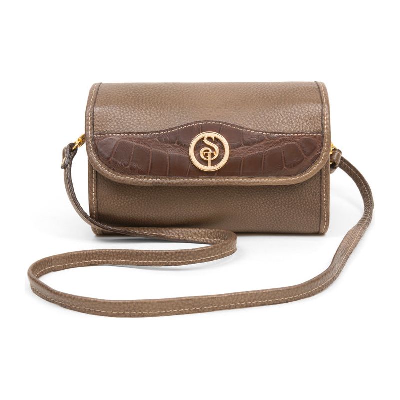 womens brown leather handbag