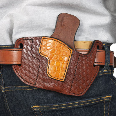 brown leather staccato holster