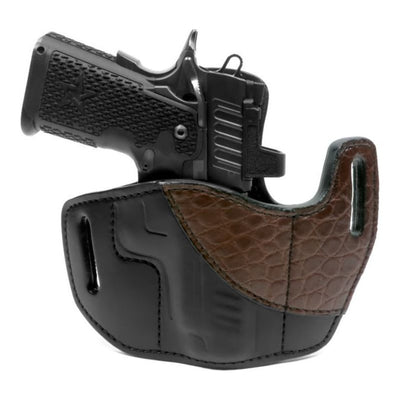 Brown Alligator Holster For Staccato C2