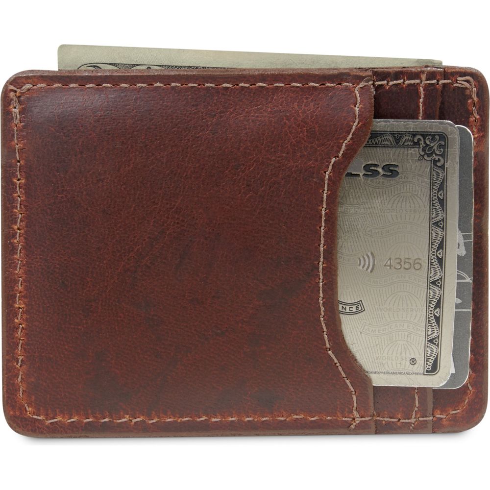 Moose Leather Card Holder