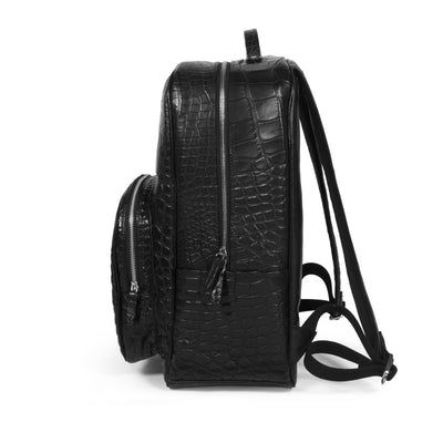 crocodile skin backpack