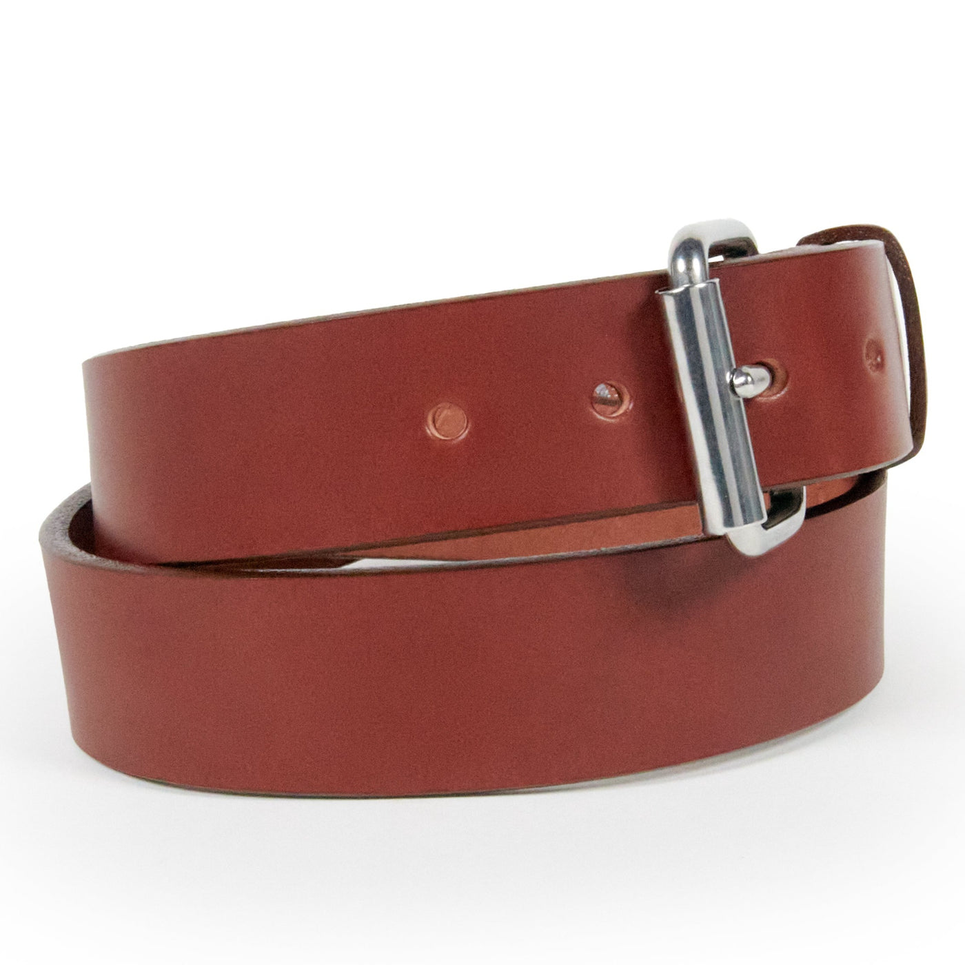 Brown Leather Work Belt