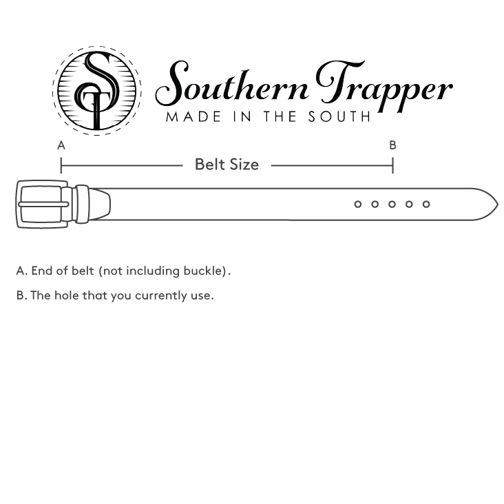 Brown Hornback Crocodile Belt | The Southern Trapper