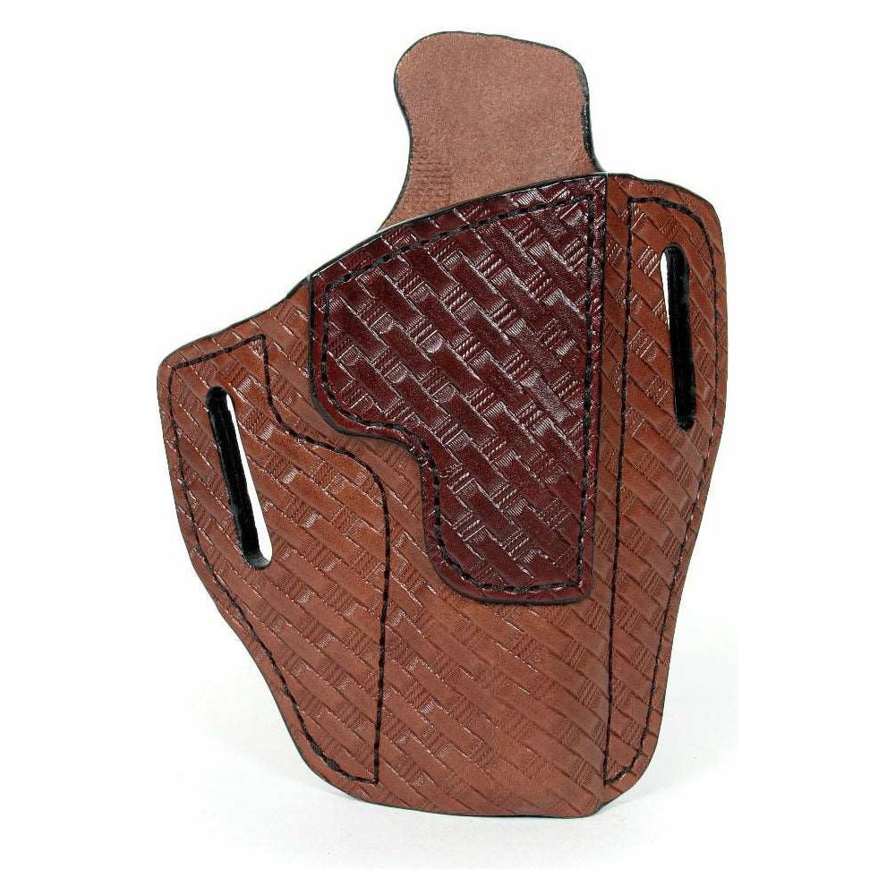 leather basketweave holster