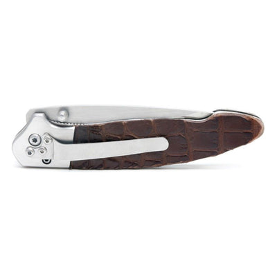 Midsize Alligator Skin Pocket Knife