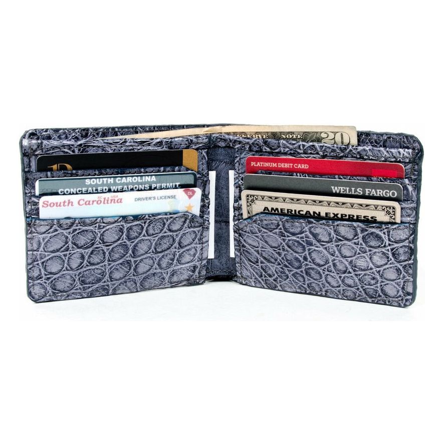 alligator skin wallet for men