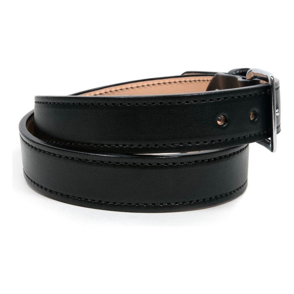 Black Leather Gun Belt