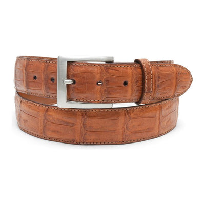 crocodile leather belt