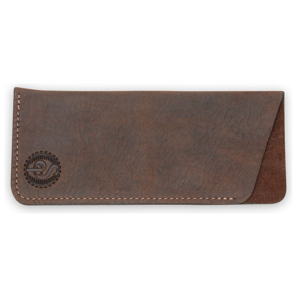 elk leather sunglass case