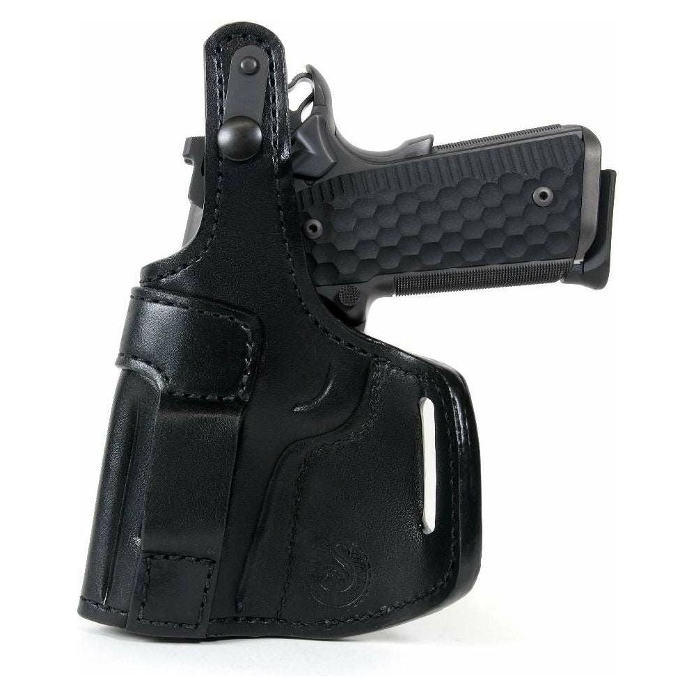 black crossdraw holster