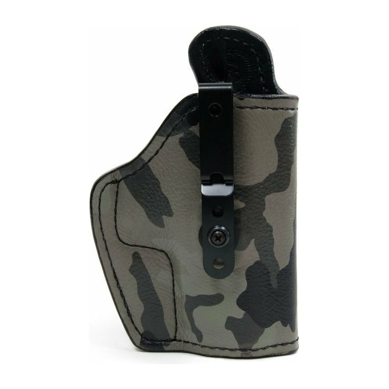 Camo leather holster