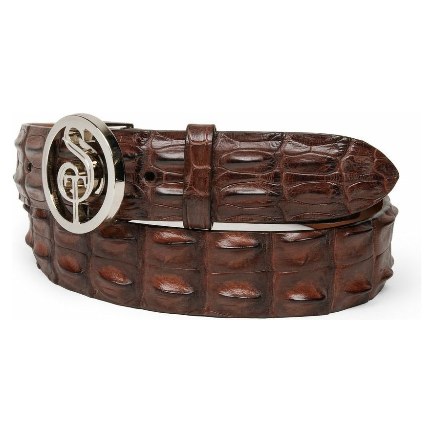 Brown Hornback Crocodile Belt | The Southern Trapper