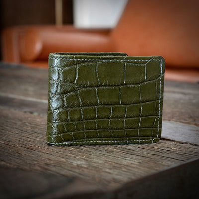 Mens Alligator Bifold