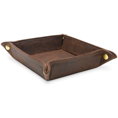 Elk leather Valet tray