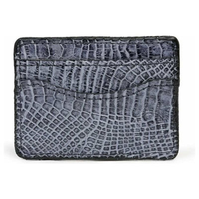 alligator slim wallet for men