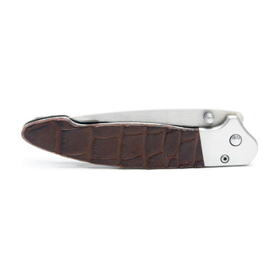 Midsize Alligator Skin Pocket Knife