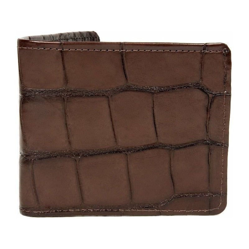 brown alligator wallet 