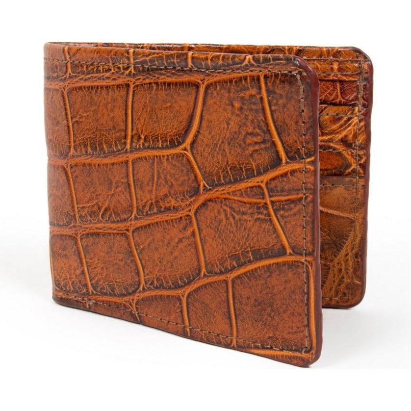 Alligator skin wallet