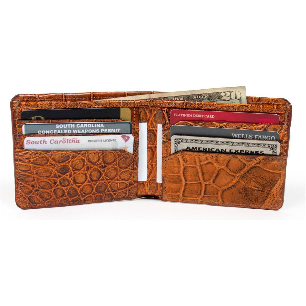 Alligator wallet for men