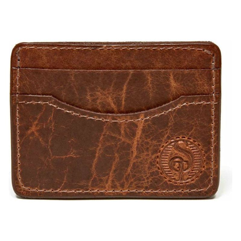 minimalist leather card holder