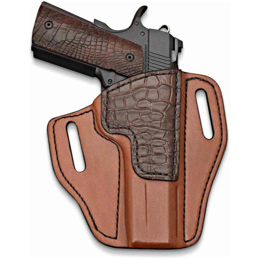 Alligator leather holster