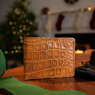 mens alligator wallet