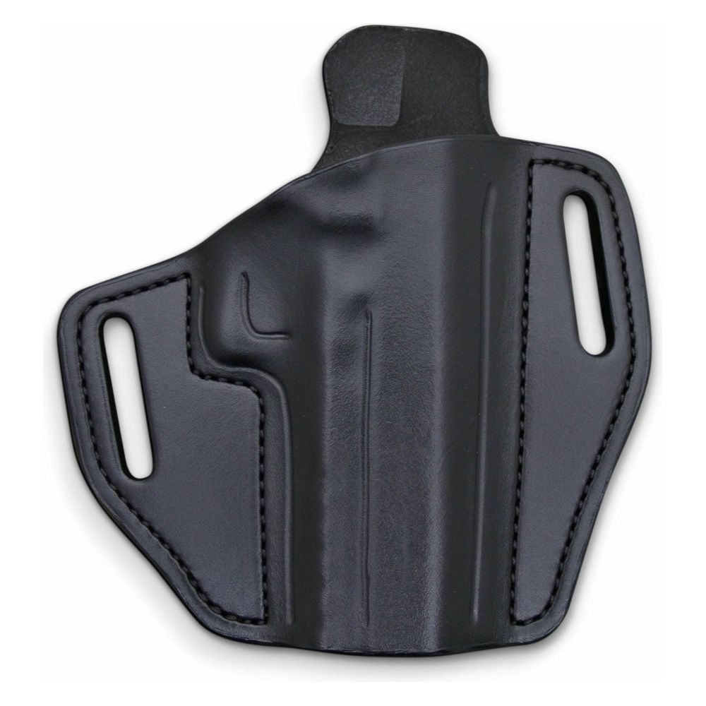 Open carry leather holster