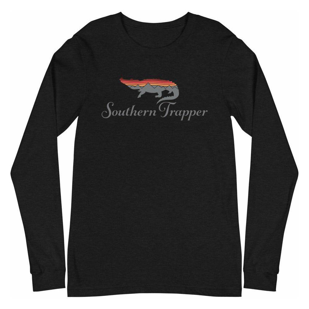 Southern Trapper Alligator Long Sleeve - Black